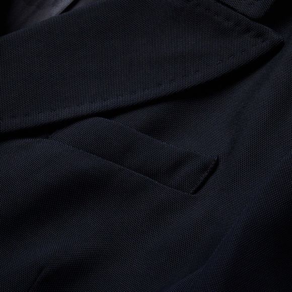 NWTTed Baker Oversized Blue Arval Relaxed Peaked Lapel Db Blazer - Size 8 - Picture 4 of 16